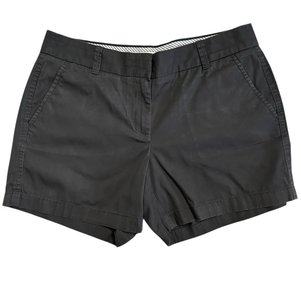 J. Crew Chino Women's Charcoal gray 6 Classic Comfort Summer Lake Fishing Beach